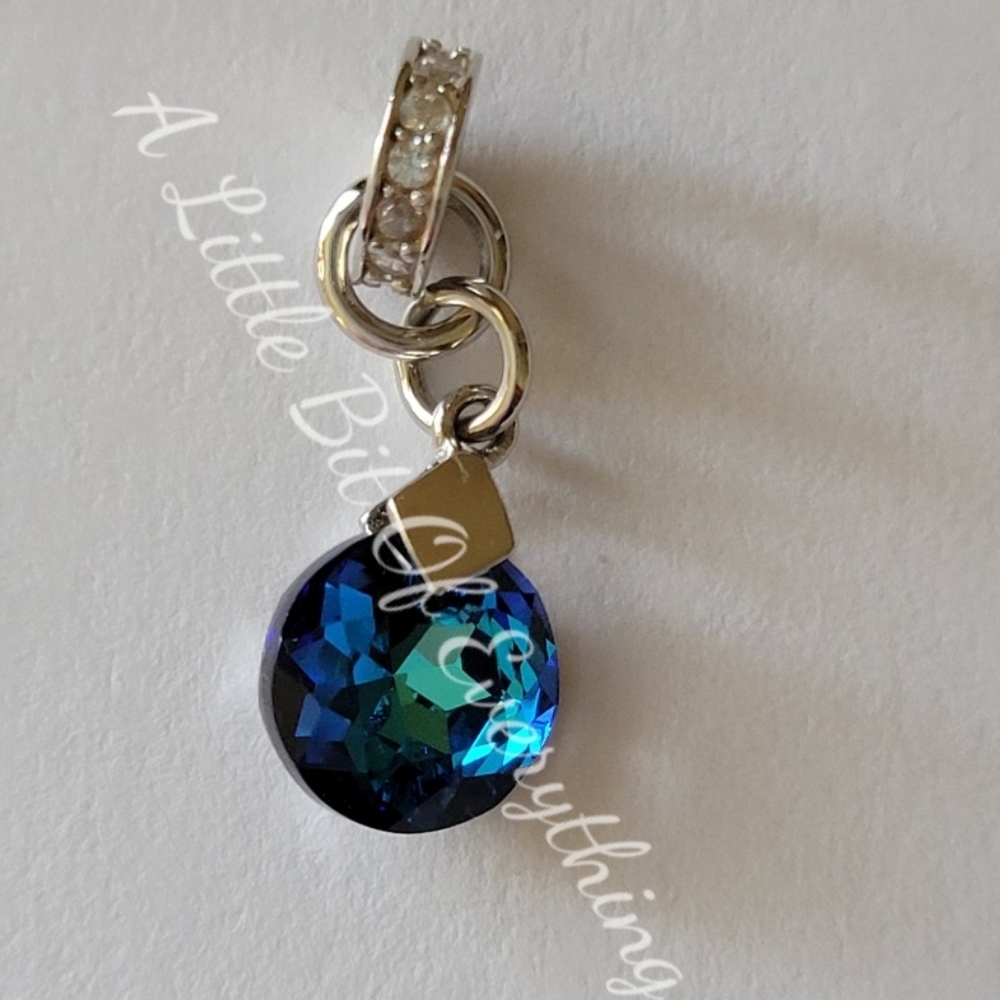 ❤️❤️Sparkle By 7K Burmuda Blue Necklace